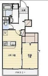 LOTUS中野町 105号室 間取り