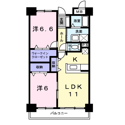 ＫＯＨＯＫＵ　ＭＴＹ　Ｂ 間取り図