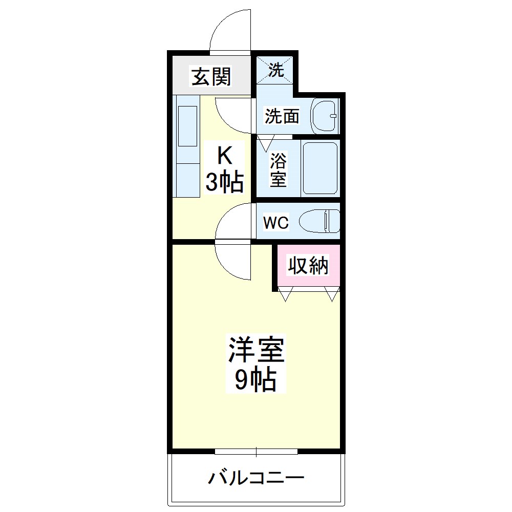 ブルースハープⅡ 間取り図