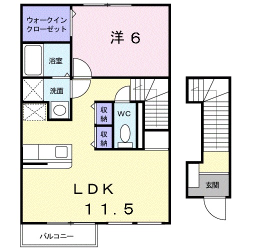 プロムナード 間取り図