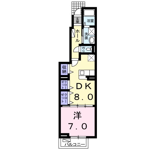 アルコ・イーリスＣ 間取り図