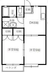 ハイツハイブリッジ 間取り図