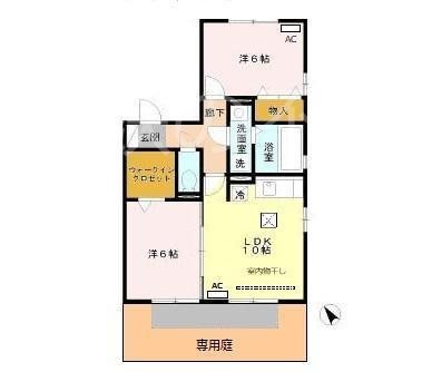 ブランシェ　A 間取り図