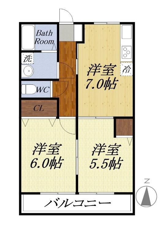 ヤマユウハウス徳光 間取り図