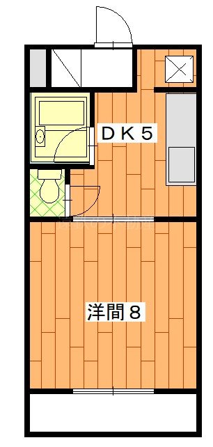 トライアングル 間取り図