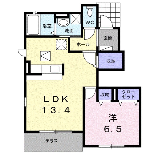 ハピネスハウス　Ｙ 間取り図