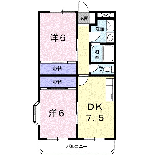 ユーパレス 間取り図