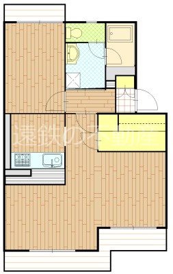 メゾンドカンパーニュ 105号室 間取り
