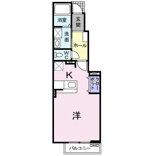 インペリアル　ボヌール 間取り図