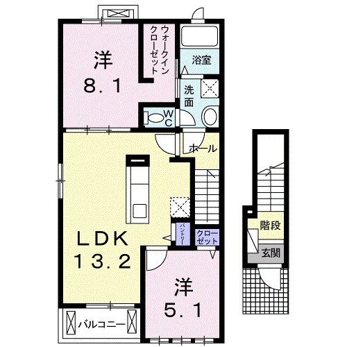 プロムナード 間取り図