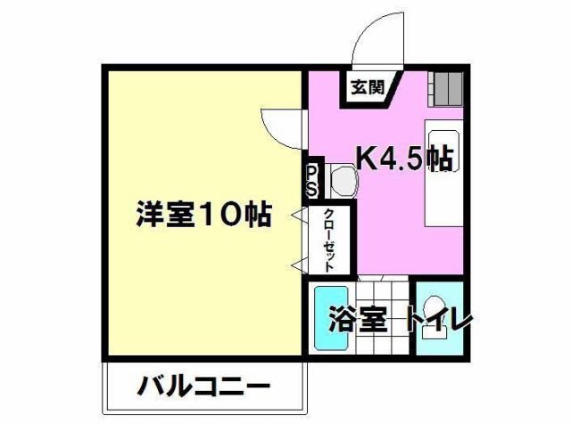 アミスター 間取り図