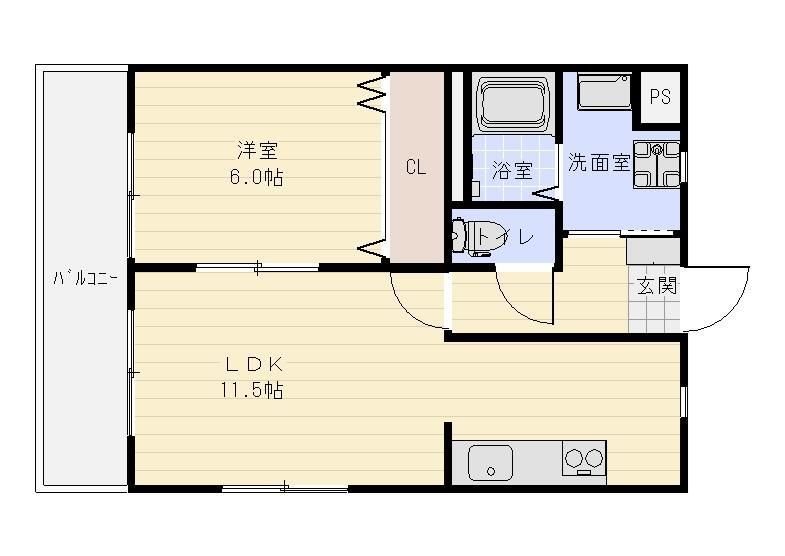 アスティオンⅡ 間取り図