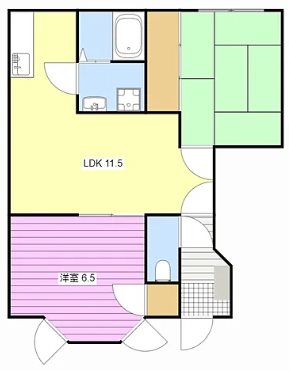 ビバリーヒルズB 間取り図