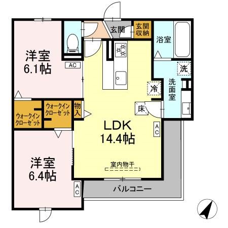 コスモ 間取り図