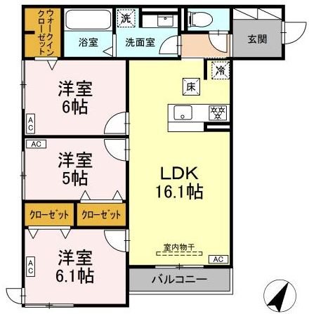 コスモ 間取り図