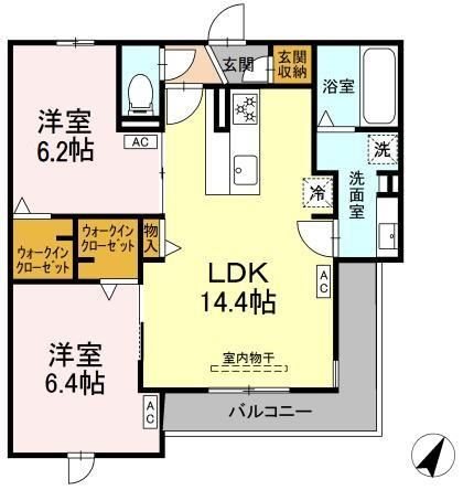 コスモ 間取り図