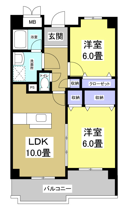 グレイスガーデン高尾 間取り図