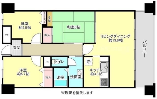 ビオラ田町 間取り図