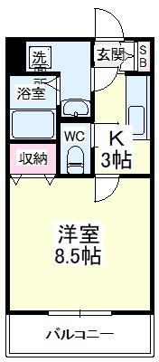 ＡｖａｎｔｉⅤ（アウ゛ァンティファイブ） 間取り図