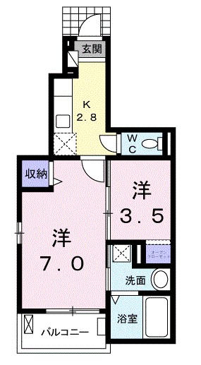 ｔａｓｓｅｌ～ｅ 間取り図