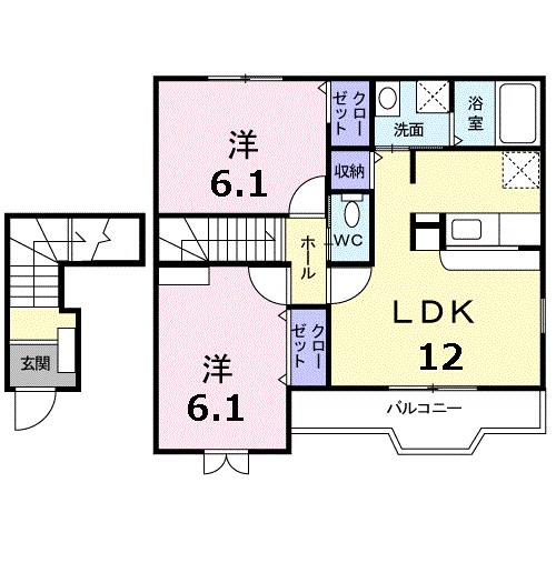 しなのＢ 間取り図