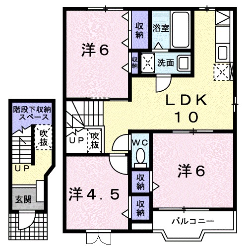 フォレストガーデンⅡ 間取り図