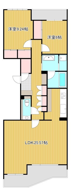 アートフォルム佐鳴湖VIEW 間取り図