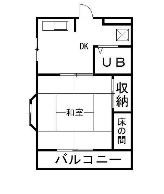 ニューハイツ藤A棟 間取り図