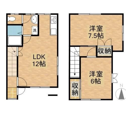 ベルシャルム 間取り図