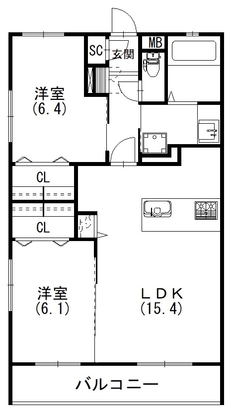 グランヴェール 間取り図