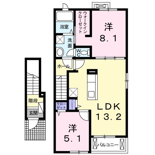 プロムナード 間取り図