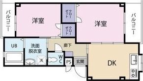 メゾンムラマツⅡ 202号室 間取り