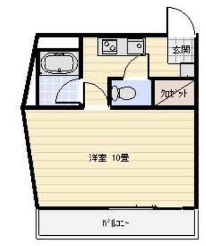 ゴールドサークル小松Ⅰ 間取り図