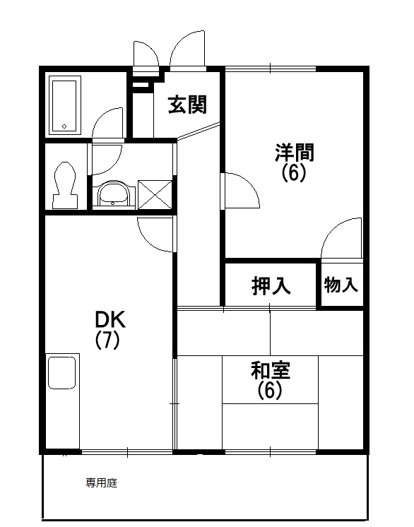 メゾンドふみⅠ 間取り図