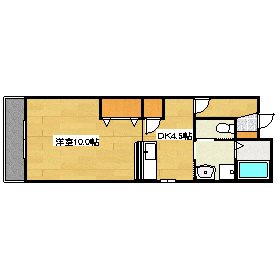 ベルアンジュール 間取り図