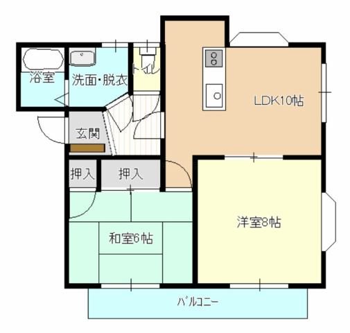 メゾンフーケ 間取り図