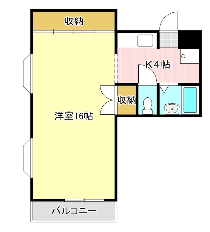 マイライフ上西 間取り図