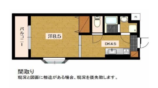 梅の里Ⅰ 間取り図