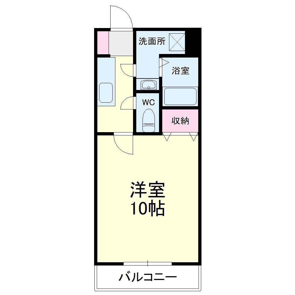 ジュリエンスⅢ 間取り図