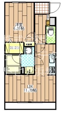 CLAST　1（クラスト　ワン） 103号室 間取り