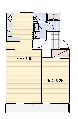 マンションカメリアⅠ 間取り図