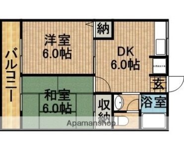 ペニーレイン 間取り図