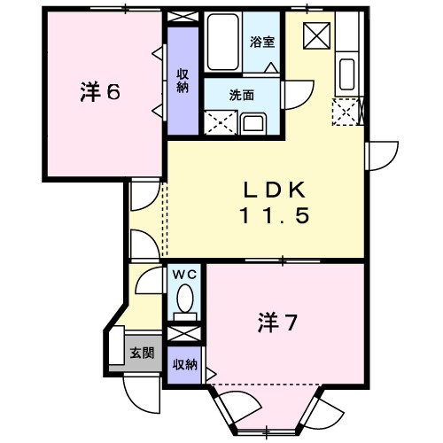 なつかハウス 間取り図