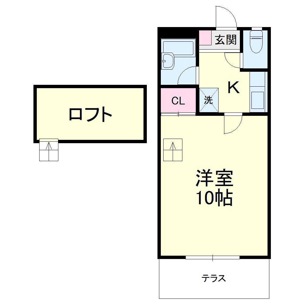 ヴィラルバ・エス 間取り図