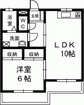 パークタウンⅡ 間取り図