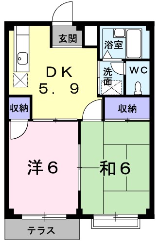 シャルムメゾン 間取り図