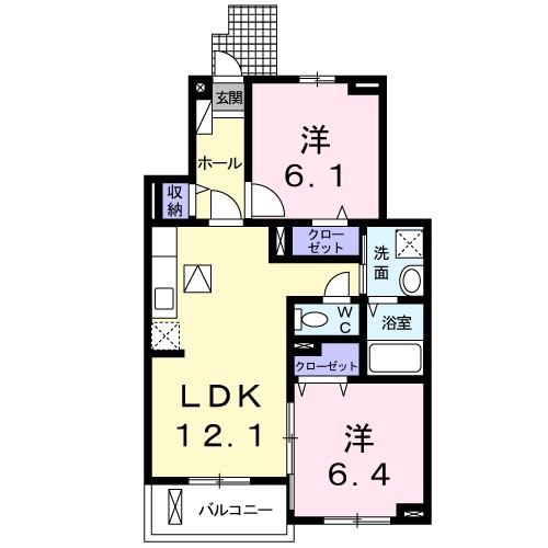 レグルス 間取り図