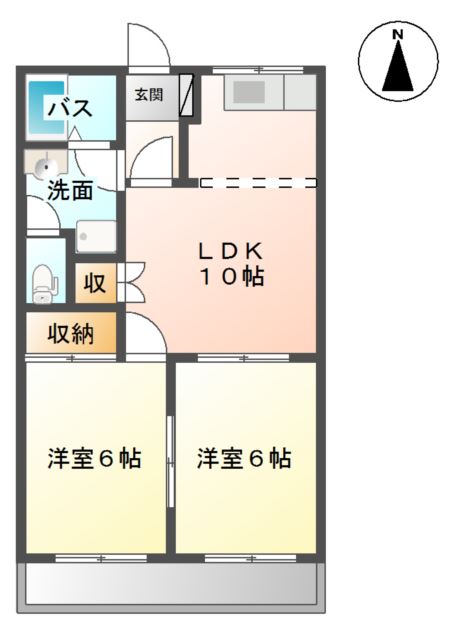 エバーウィン 間取り図