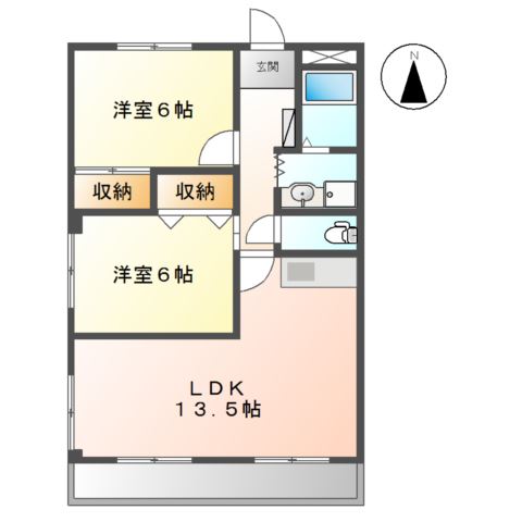 マンションレイゴ 間取り図