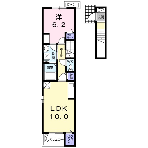 セレノ　カーサⅡ 間取り図